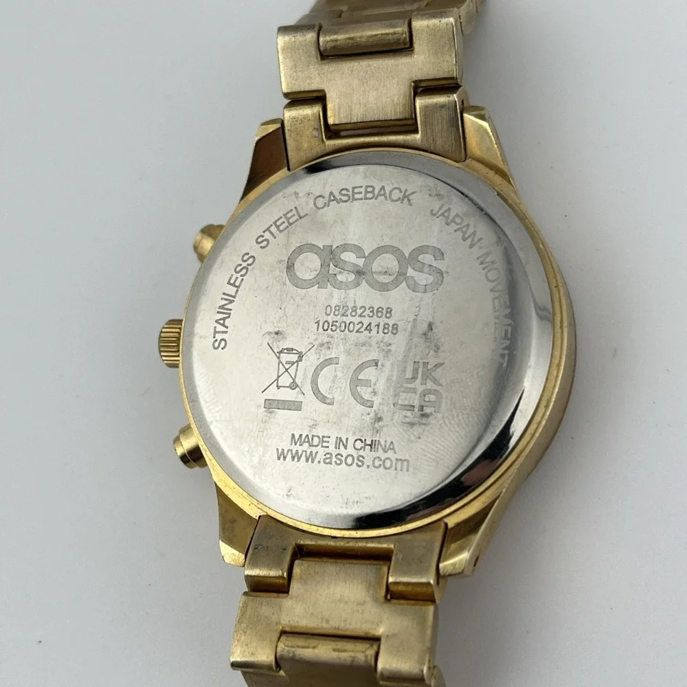 Unrvlld/Spply Men's Watch by ASOS Gold 7.25